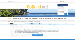 Desktop Screenshot of gotland.net