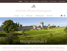 Tablet Screenshot of gotland.com