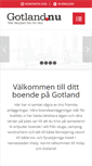 Mobile Screenshot of gotland.nu